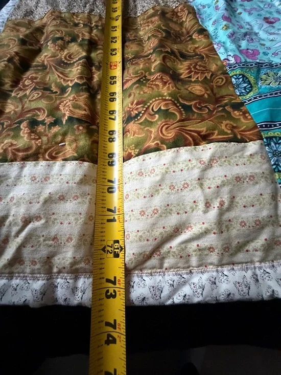 Adorable Patchwork Quilted Throw Blanket w/ Care Bear, Paddington Bear - Picture 7 of 15